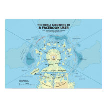 El mundo según un usuario de Facebook