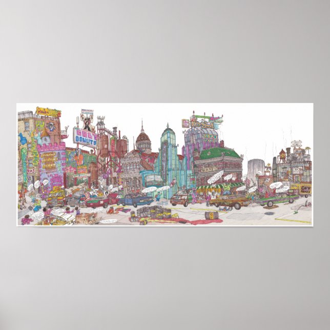 Póster El mural de Voltz (Frente)
