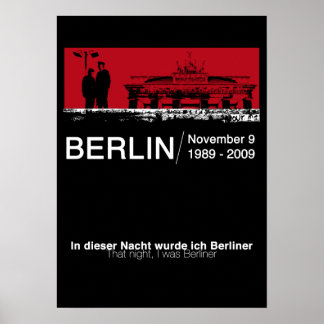 Póster El muro de Berlín
