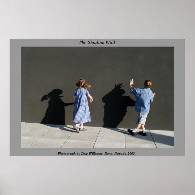 Póster El muro de la sombra (Frente)