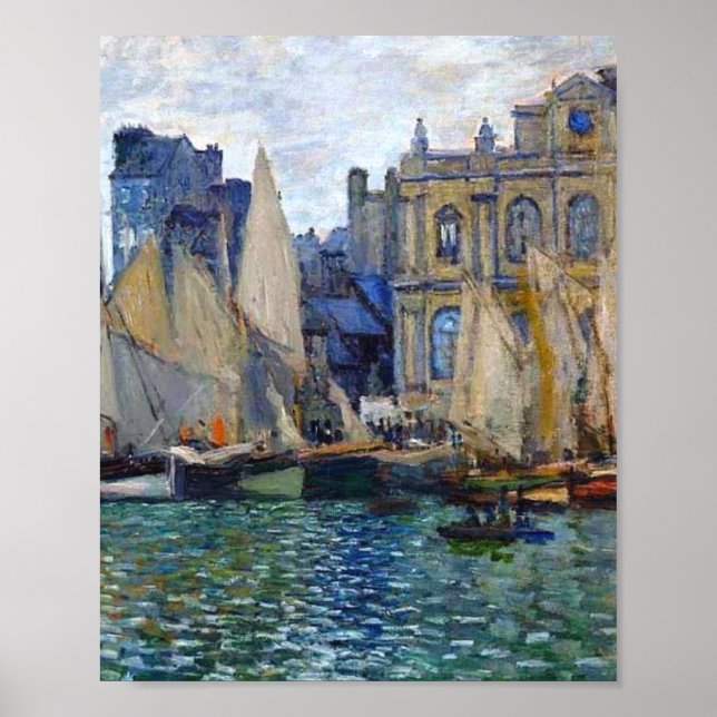 Póster El Museo De Le Havre Claude Monet (Frente)