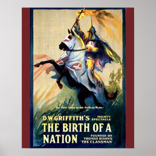 Póster El nacimiento de 1915) mates del cartel de