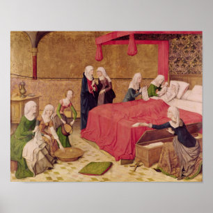 Póster El nacimiento de la Virgen