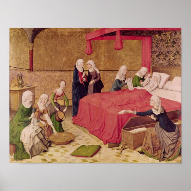 Póster El nacimiento de la Virgen (Frente)