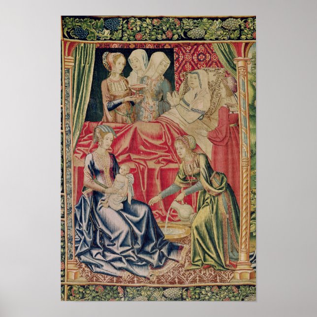 Póster El nacimiento de la Virgen (Frente)