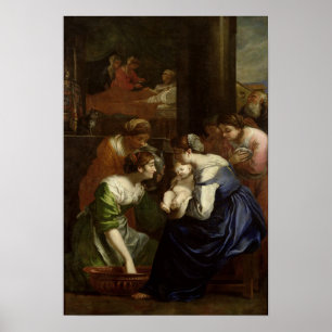 Póster El nacimiento de la Virgen, c.1620