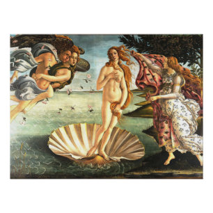 Póster El Nacimiento De Venus