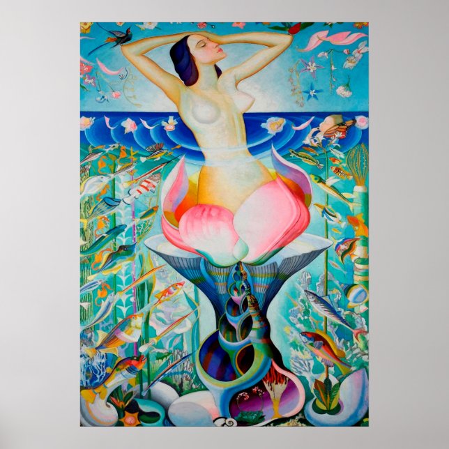 PÓSTER EL NACIMIENTO DE VENUS (Frente)