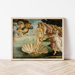 Póster El nacimiento de Venus | Botticelli<br><div class="desc">El nacimiento de Venus por el artista renacentista italiano Sandro Botticelli (1445 - 1510). La pintura original de Botticelli es una temperatura en un panel que representa a la diosa Venus saliendo del mar como una mujer completamente adulta. Utilice las herramientas de diseño para agregar texto personalizado o personalizar la...</div>