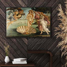 Póster El nacimiento de Venus de Sandro Botticelli (1485-