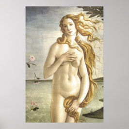 Póster El nacimiento de Venus por Sandro Botticelli