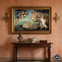 El nacimiento de Venus por Sandro Botticelli