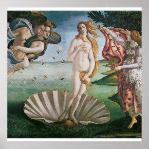 Póster El nacimiento de Venus por Sandro Botticelli, Rena