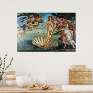 Póster El nacimiento de Venus Sandro Botticelli