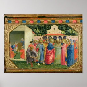 Póster El nacimiento y matrimonio de la Virgen