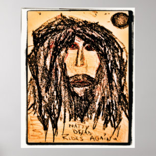 Póster el natty dread cabalga de nuevo
