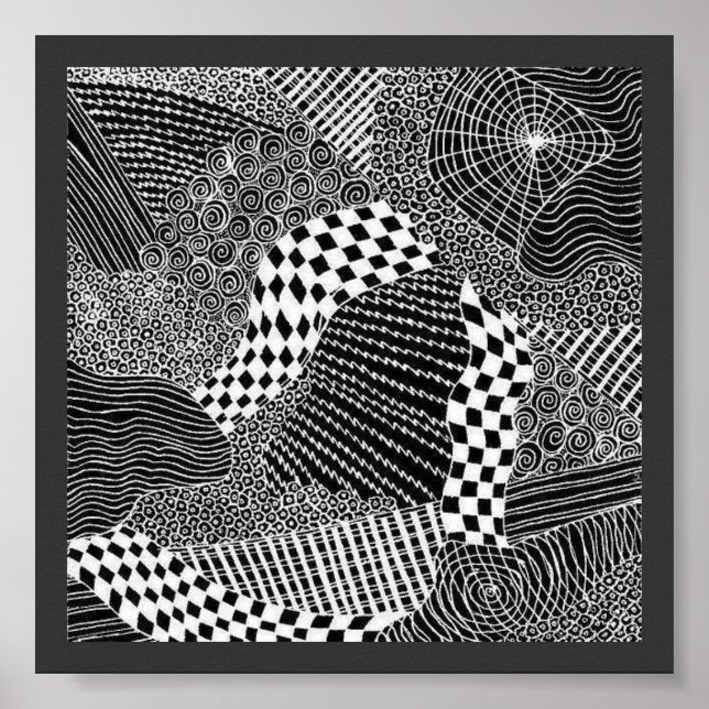 Póster El negro web de las viudas (Frente)