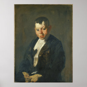 Póster El Newsboy de George Bellows