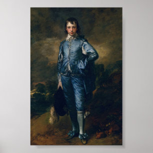 Póster El niño azul