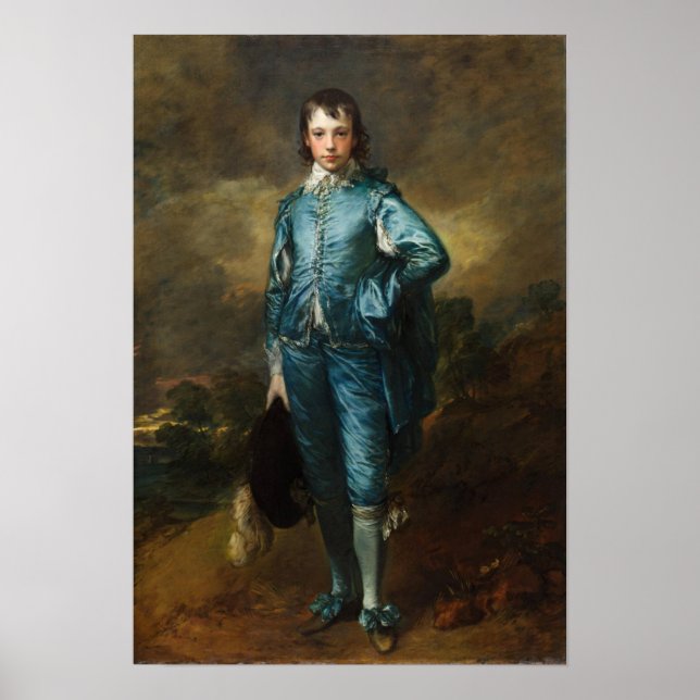 Póster El niño azul (Frente)