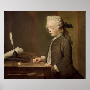 Póster El niño con un tetotum