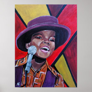 Póster El Niño Prodigio Pintura de Alfred Fox