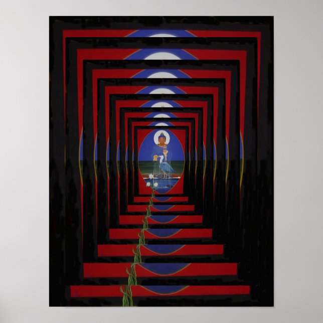 Póster El Noble Camino de los Ojos (Frente)