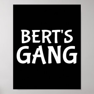 Póster El nombre de la pandilla de Bert, Boda del partido