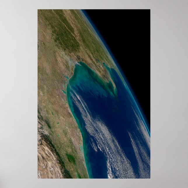 Póster El Norte Del Golfo De México. (Frente)