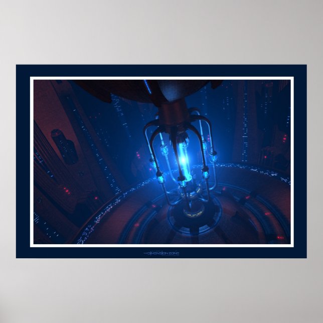 Póster El núcleo del planeta (Frente)