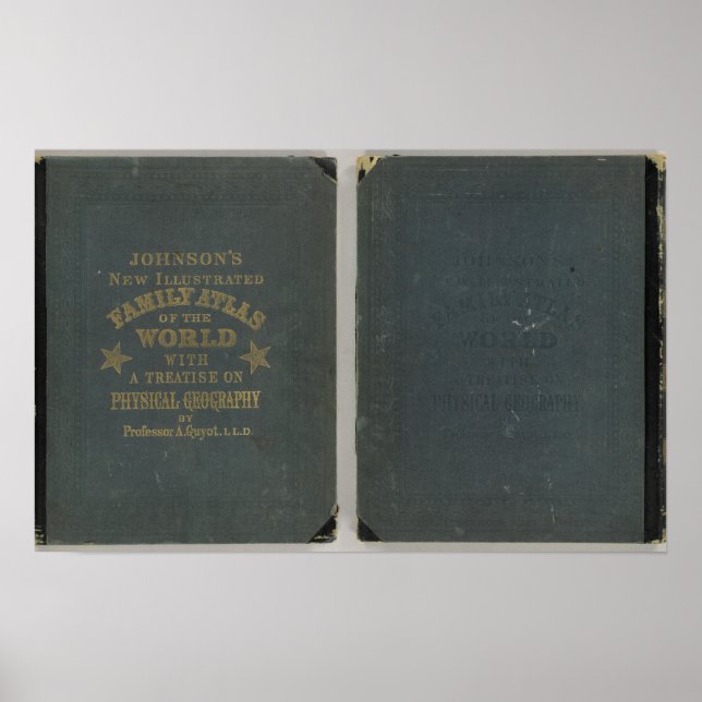 Póster El nuevo Atlas Ilustrado de la Familia Johnson (Frente)