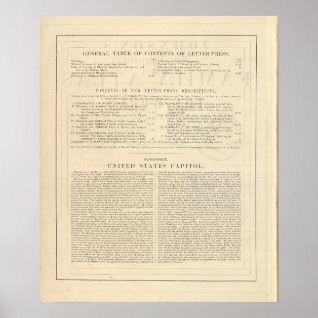 Póster El nuevo Atlas Ilustrado de Verso Johnson (Frente)