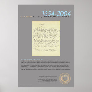 Póster El nuevo coloso de Emma Lazarus, 1883