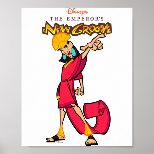 Póster El nuevo emperador Kuzco (Frente)