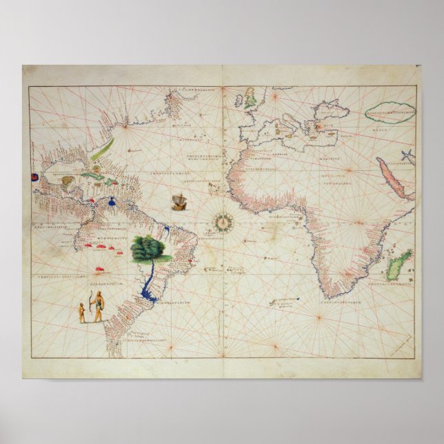 Póster El nuevo mundo (Frente)