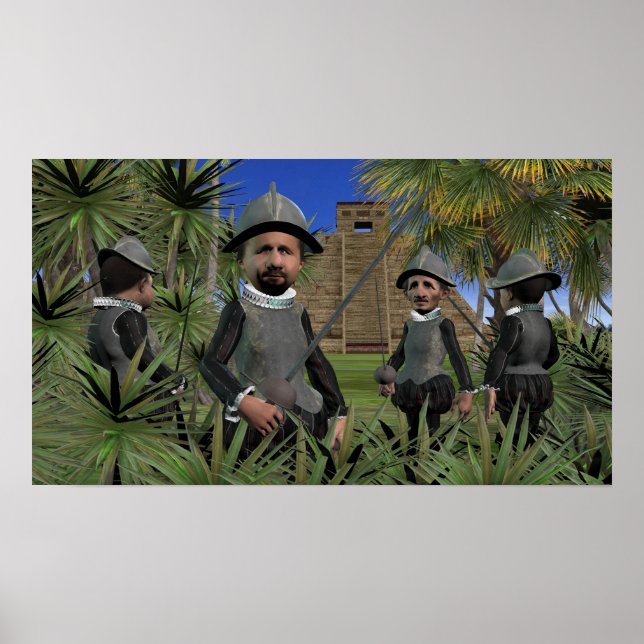 Póster El Nuevo Mundo - Pequeño Poster (Frente)