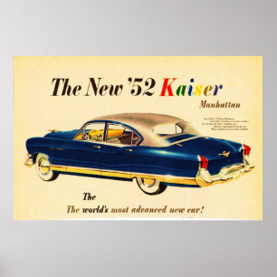 Póster El nuevo Poster Kaiser Car 3 del 52