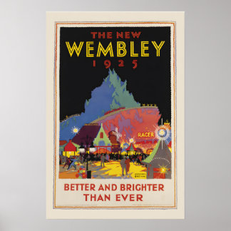 Póster ¡El nuevo Wembley! Londres925 Viajes con Estilo Vi