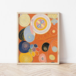 Póster El número 3 más grande | Hilma af Klint
