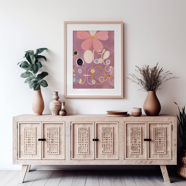 Póster El número 5 más grande | Hilma af Klint (Subido por el creador)