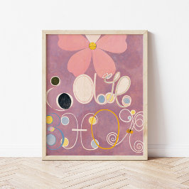 Póster El número 5 más grande | Hilma af Klint