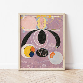 Póster El número 6 más grande | Hilma af Klint