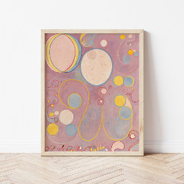 Póster El número 8 más grande | Hilma af Klint
