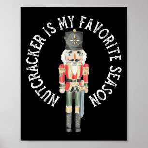 Póster El Nutcracker Retro Vintage Es Mi Chr De Temporada
