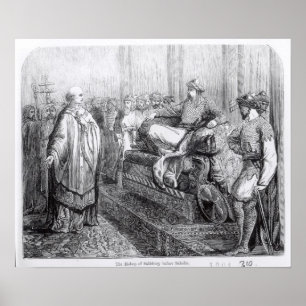 Póster El Obispo de Salisbury antes de Saladin