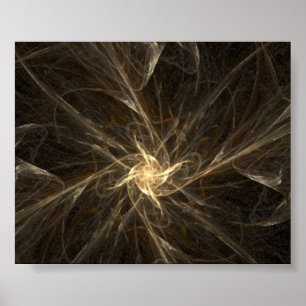 Póster el objetivo está en el medio