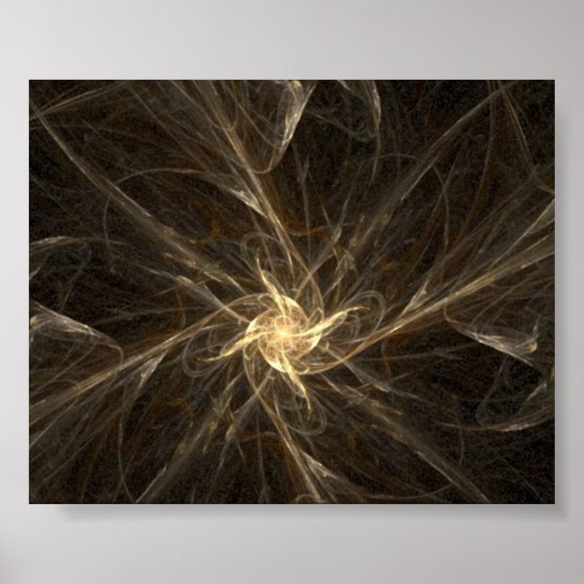 Póster el objetivo está en el medio (Frente)