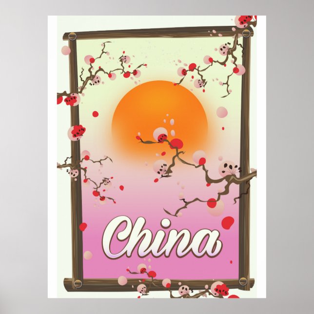 Póster El ocaso de China (Frente)