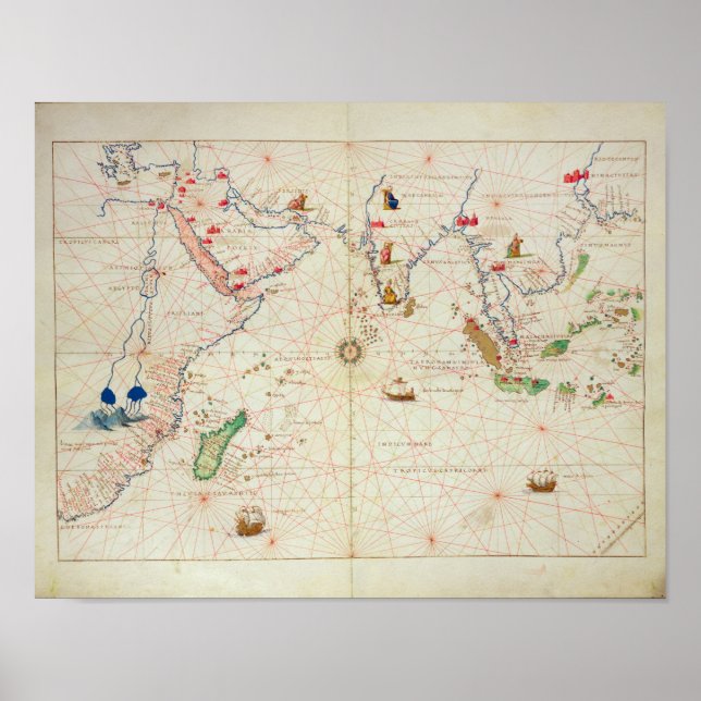 Póster El Océano Índico (Frente)