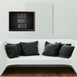 Póster El odio hace que la sabiduría de la basura diga po